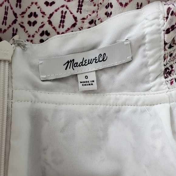 Madewell Silk Convertible Dress in Echo Grid - Picture 4 of 5